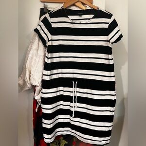 Summer Striped Beach Dress